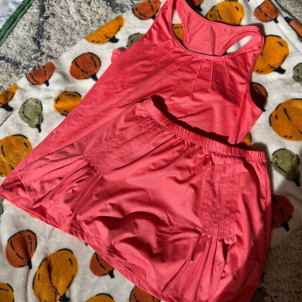 Tennis tank and Skort